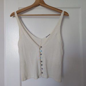 Reformation cropped tank top